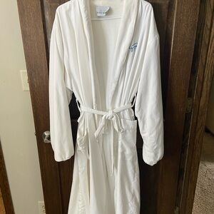 White Terry Cloth SPA Bathrobe